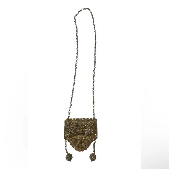 Vintage Middle East/Tribal 70s Pendant - Picture 3 of 9